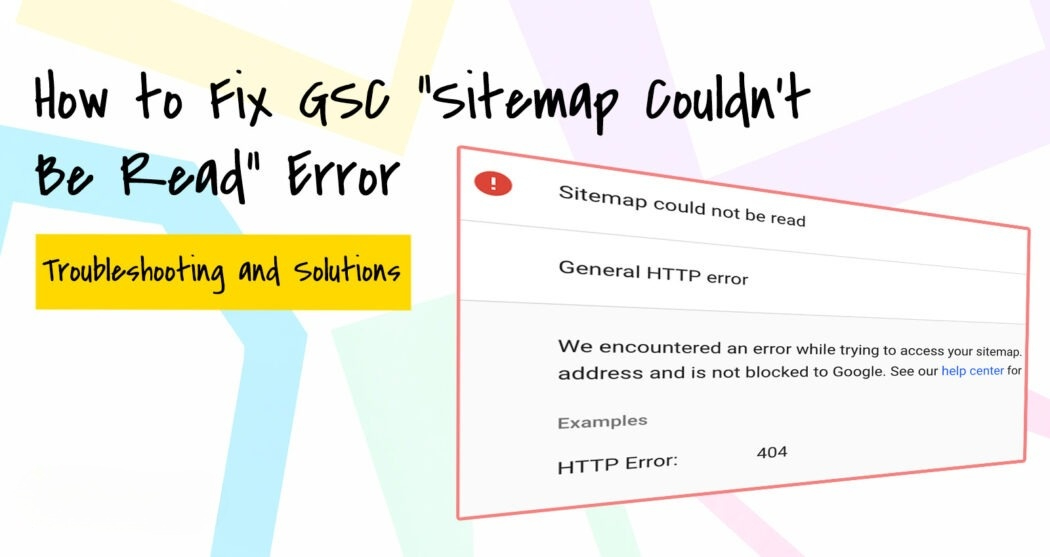 วิธีแก้ Sitemap อ่านไม่ได้ (Sitemap could not be read) ใน WordPress
