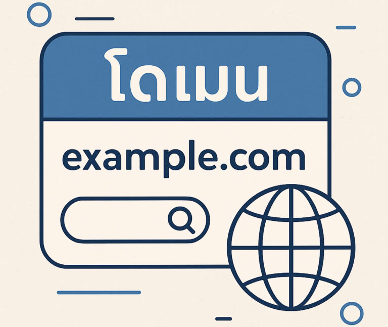 โดเมนคืออะไร? ความหมายสำคัญที่คนทำเว็บไซต์ควรรู้